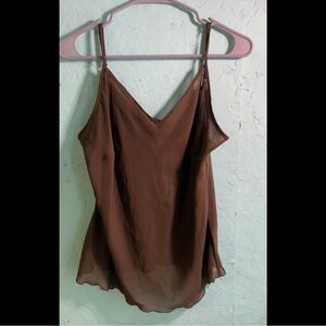 Notations Sheer Tank Top